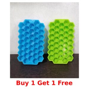 Flexible Silicone Ice Cube Tray, Small Cubes , Fridge Use